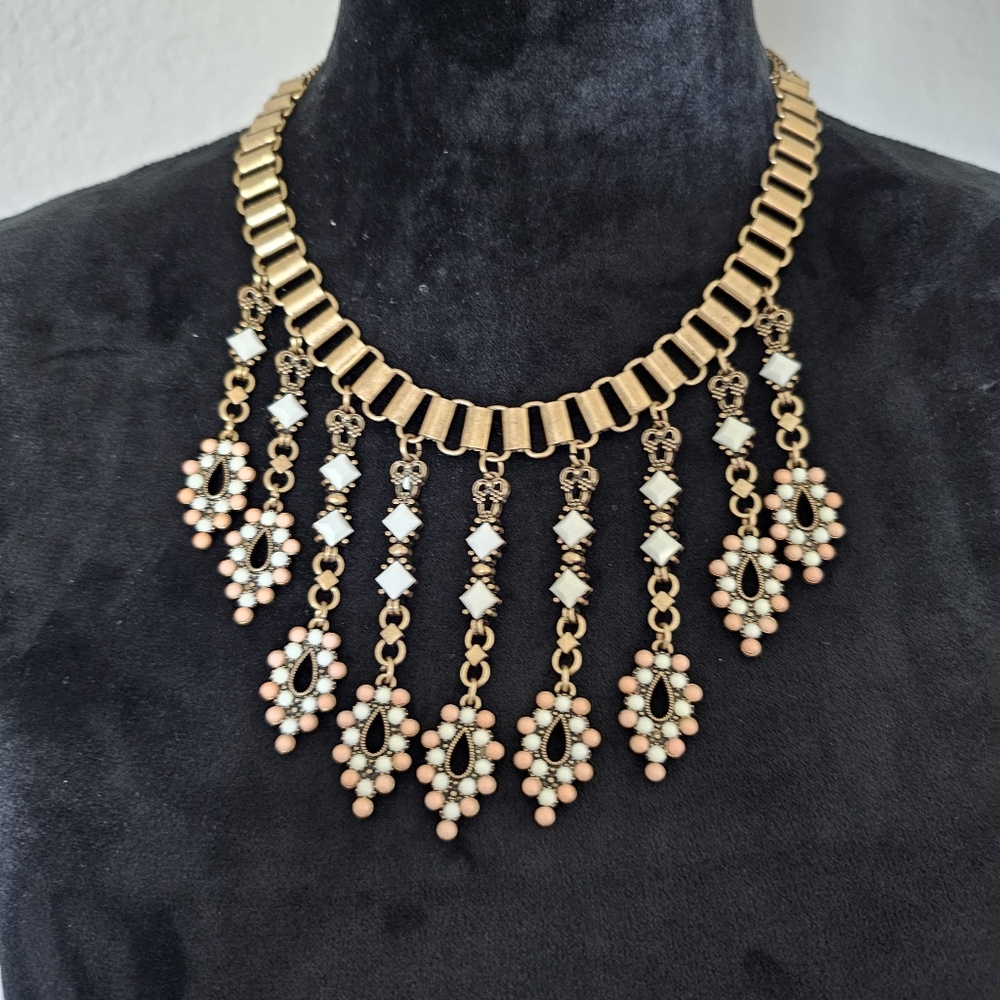 Costume Jewlery Necklace Art Deco Inspired